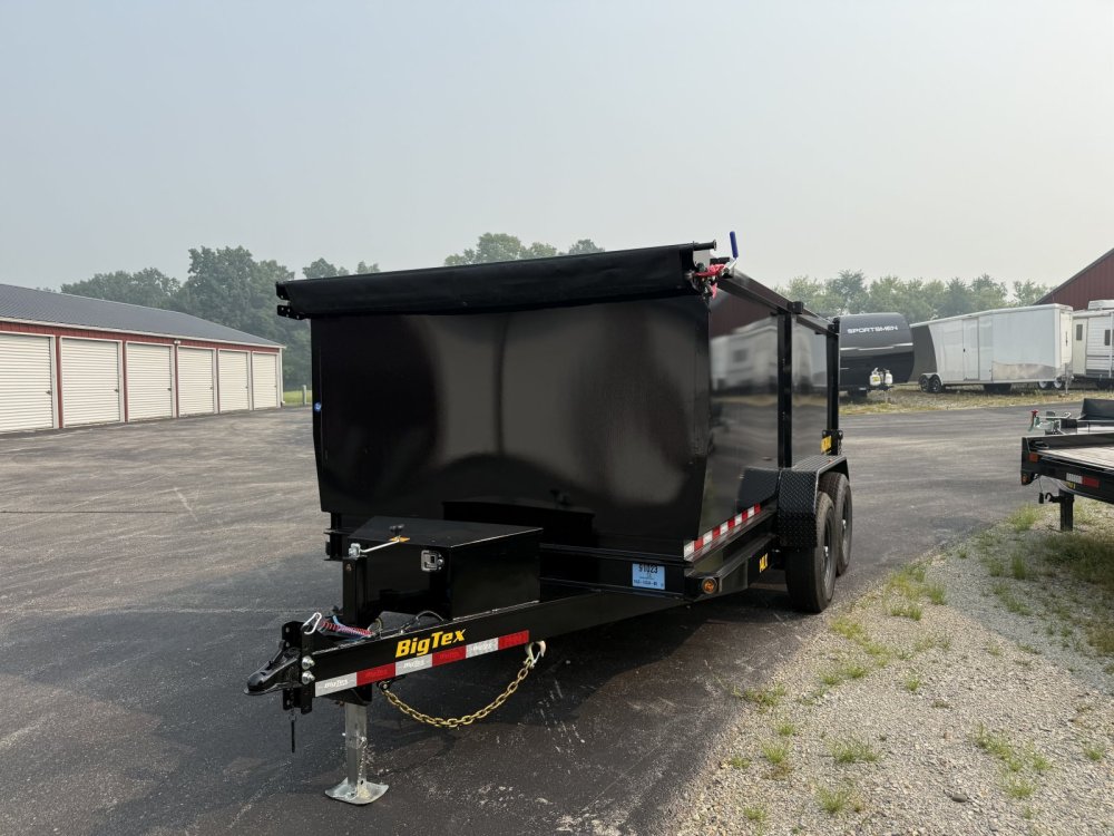 7'x14' Big Tex Dump 14LX-14 4'