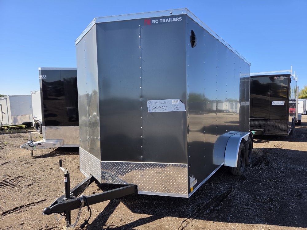 7'x14' RC Trailers Enclosed Cargo E714TA2 84"