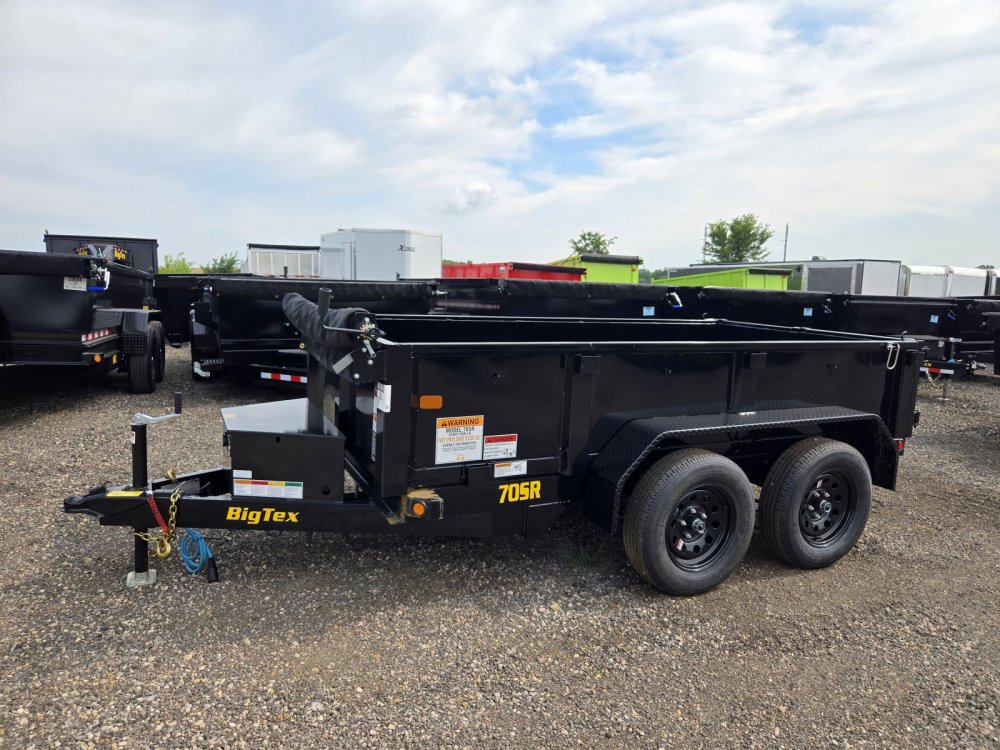 5'x10' Big Tex Trailers Dump 70SR-10-5WDD 20"