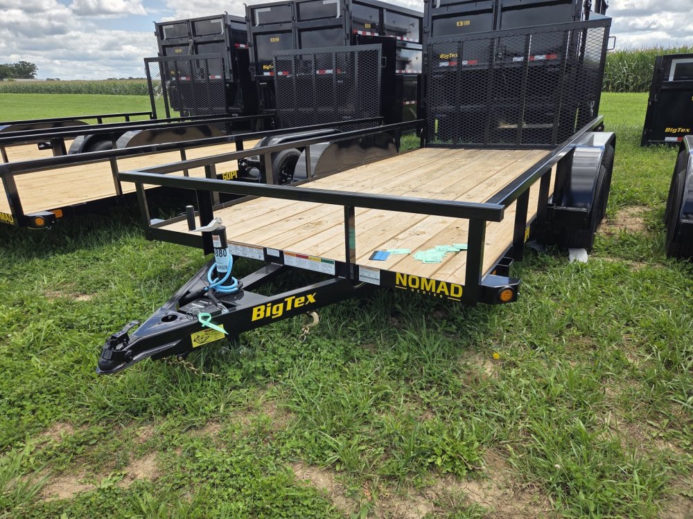 6.4'x14' Big Tex Trailers Utility 60PI-14