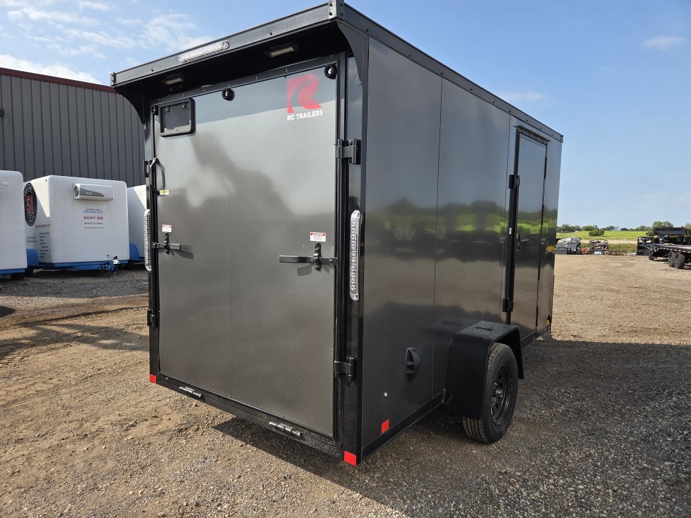 6'x12' RC Trailers Enclosed Cargo RDLX 6x12 6.5'