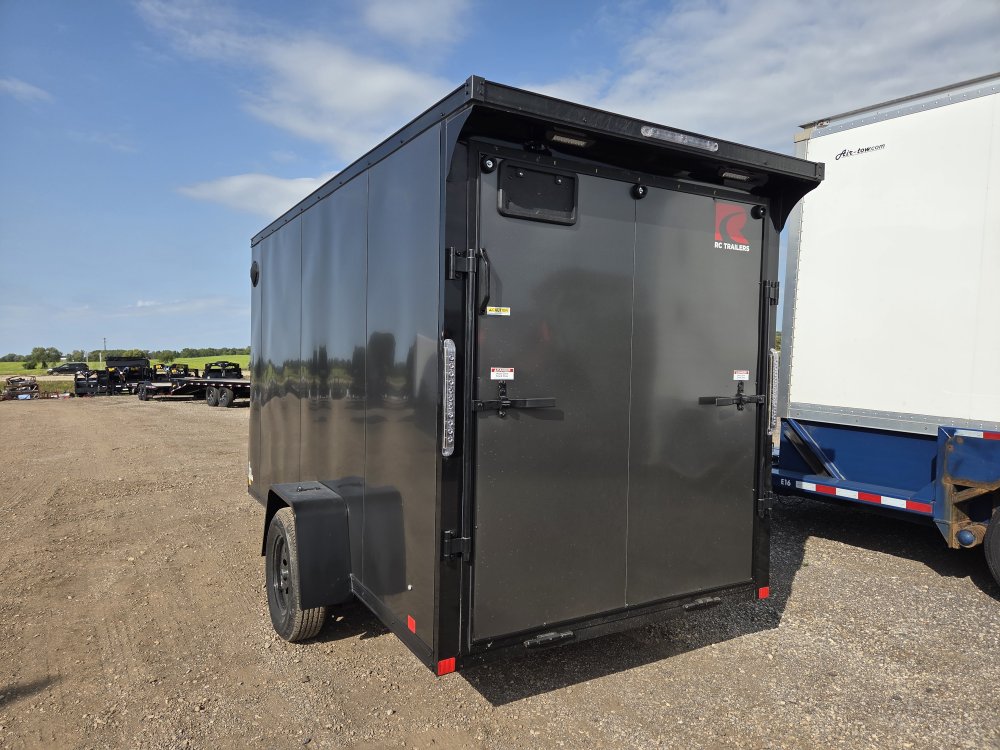 6'x12' RC Trailers Enclosed Cargo RDLX 6x12 6.5'