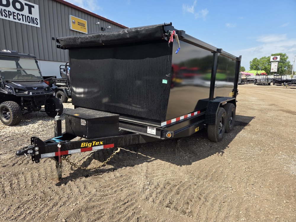 7'x14' Big Tex Dump 14LX-14 4'