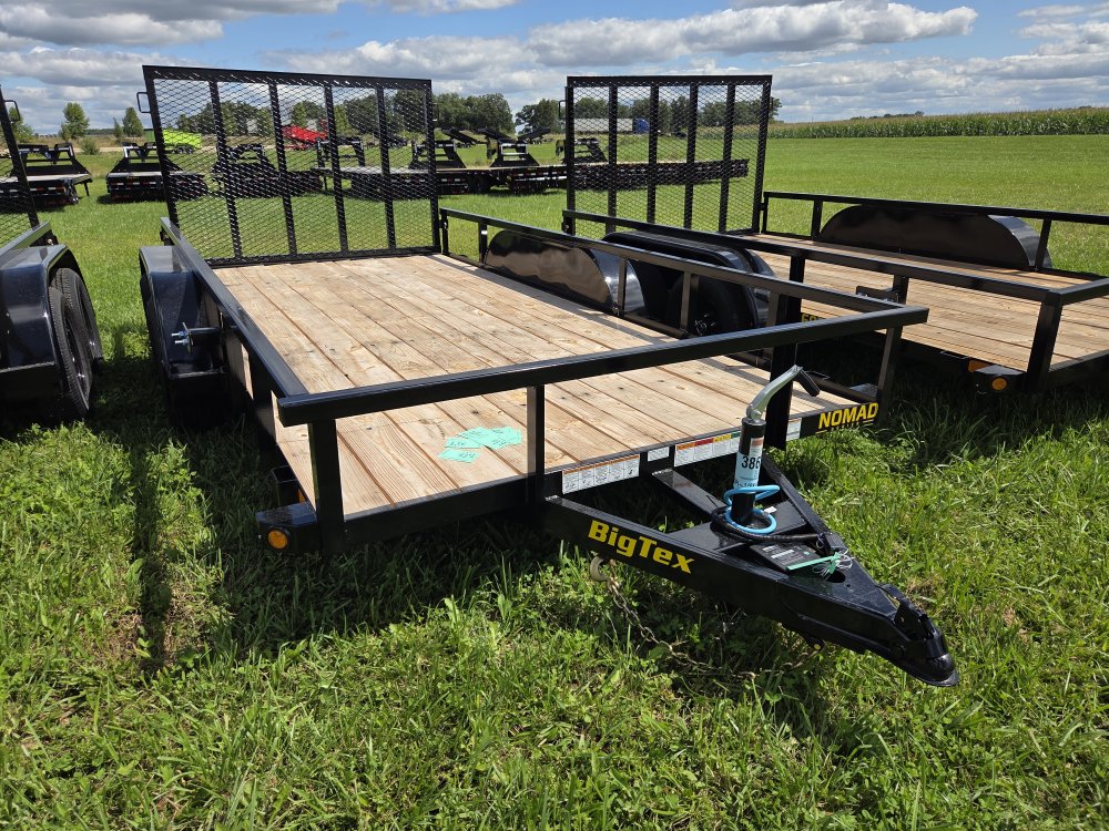 6.4'x14' Big Tex Trailers Utility 60PI-14