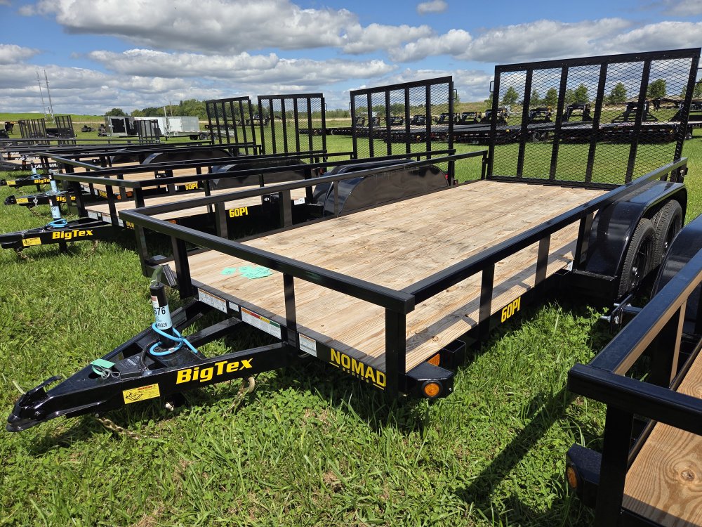 6.4'x14' Big Tex Trailers Utility 60PI-14