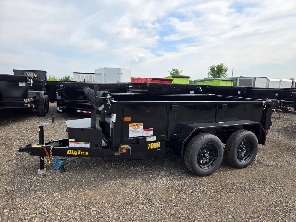 5'x10' Big Tex Trailers Dump 70SR-10-5WDD 20"
