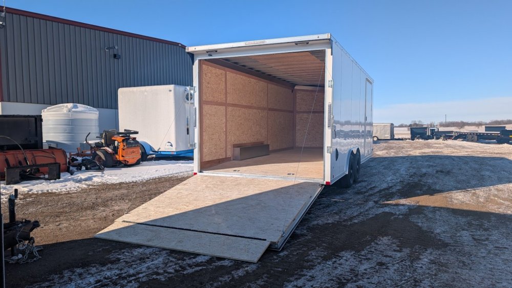8.5'x20' RC Trailers Enclosed Cargo ARDLX8520TA3 7'