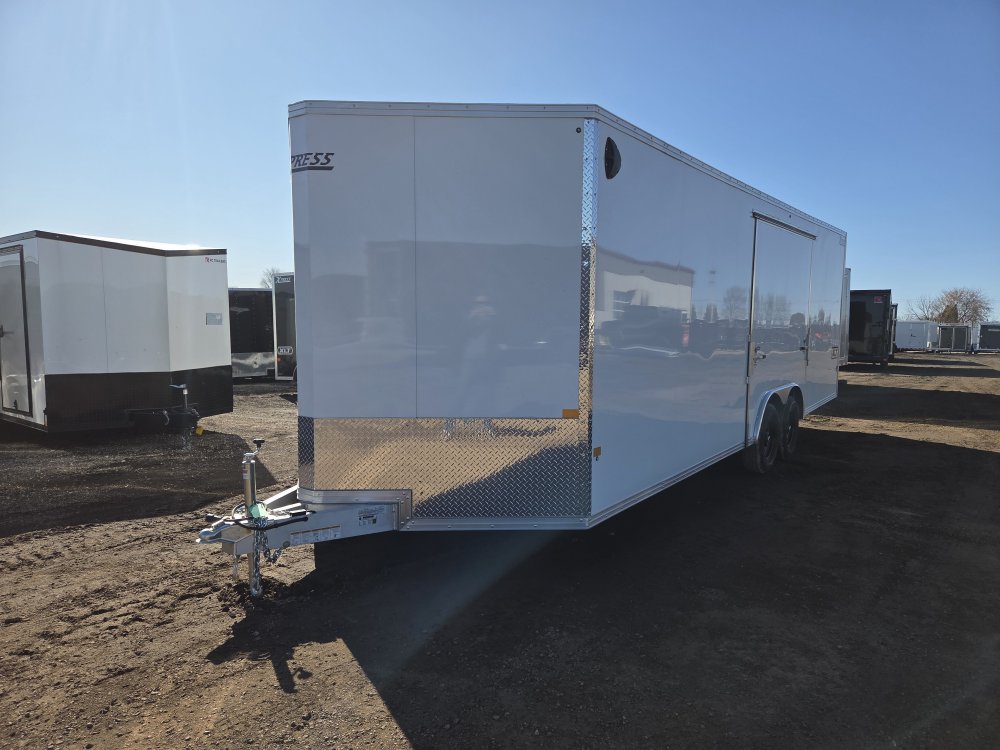 8.5'x24' Alcom Enclosed Cargo XPRESS8.5X24CH-XLT-P 82"
