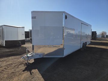 8.5'x24' Alcom Enclosed Cargo XPRESS8.5X24CH-XLT-P 82"