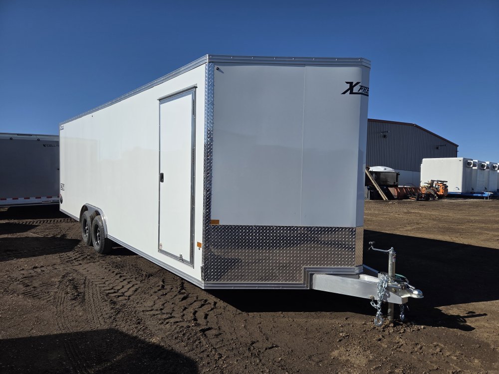 8.5'x24' Alcom Enclosed Cargo XPRESS8.5X24CH-XLT-P 82"