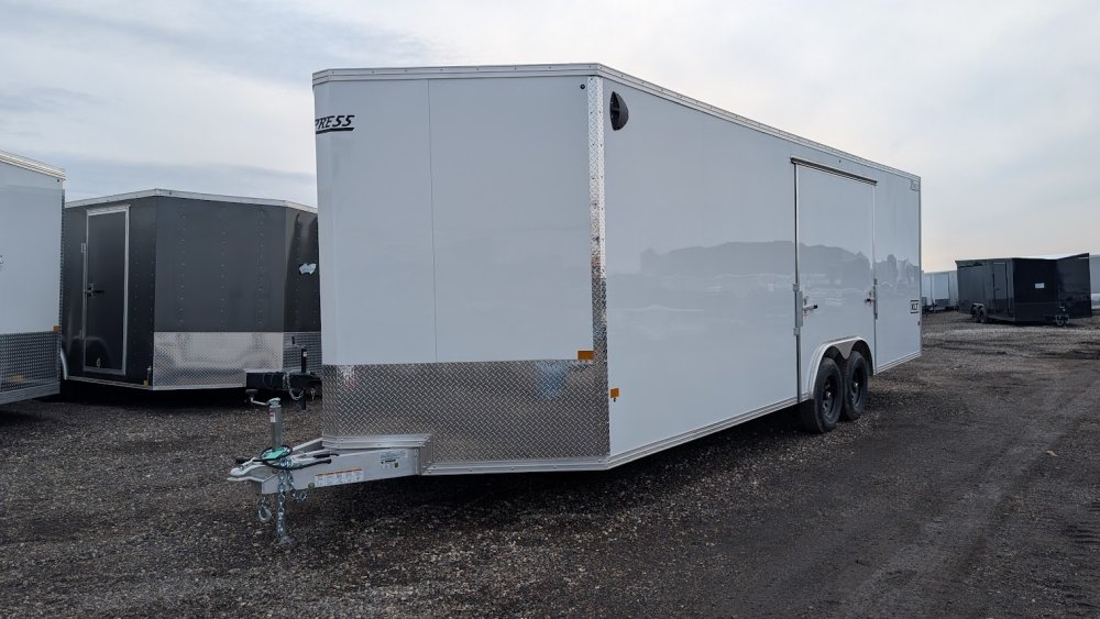 8.5'x24' Alcom Enclosed Cargo XPRESS8.5X24CH-XLT-P 82"