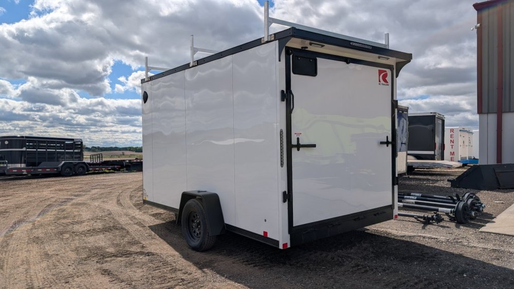 7'x12' RC Trailers Enclosed Cargo D712SAE 78"
