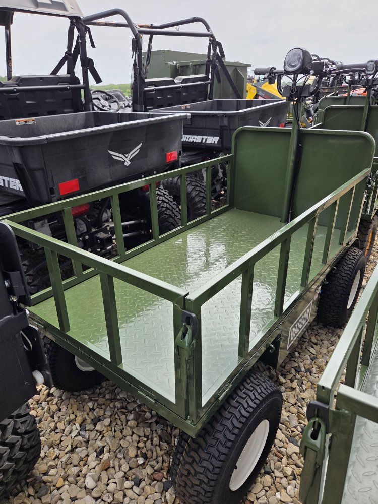 WAGGON Lawn & Turf Edition 1000W Electric Utility Cart