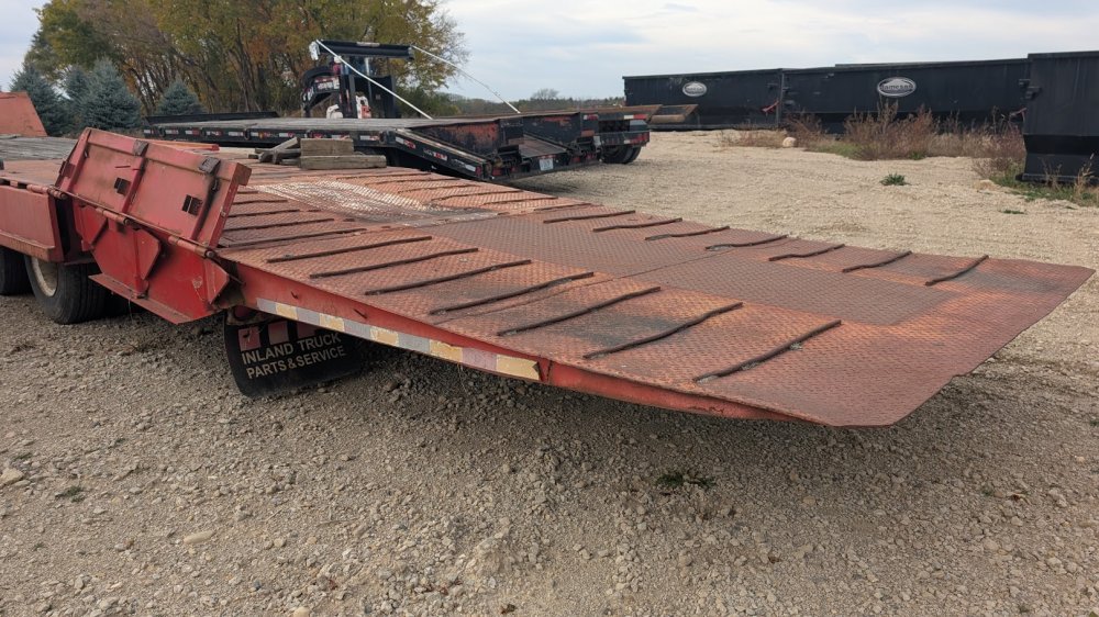 Schwartz 7' 9"x48' 6" Used Deckover/Gooseneck/Semi Trailer