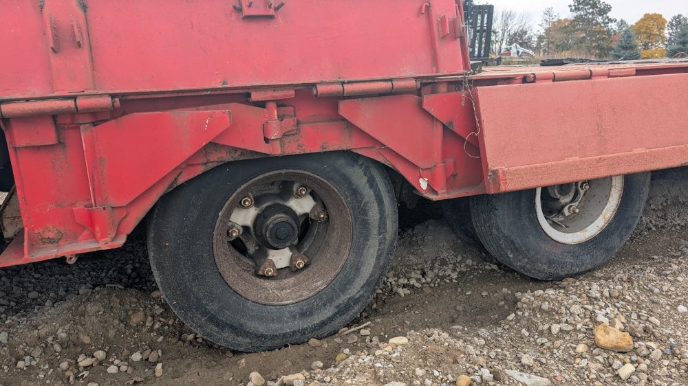 Schwartz 7' 9"x48' 6" Used Deckover/Gooseneck/Semi Trailer