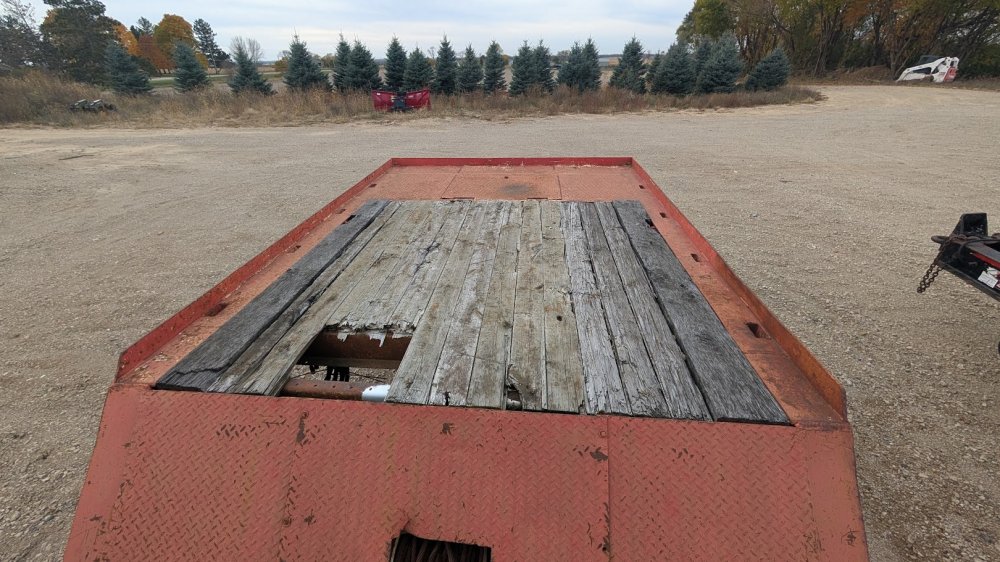 Schwartz 7' 9"x48' 6" Used Deckover/Gooseneck/Semi Trailer