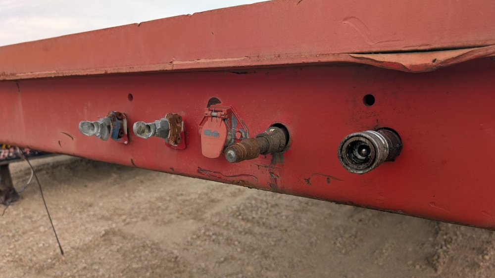 Schwartz 7' 9"x48' 6" Used Deckover/Gooseneck/Semi Trailer