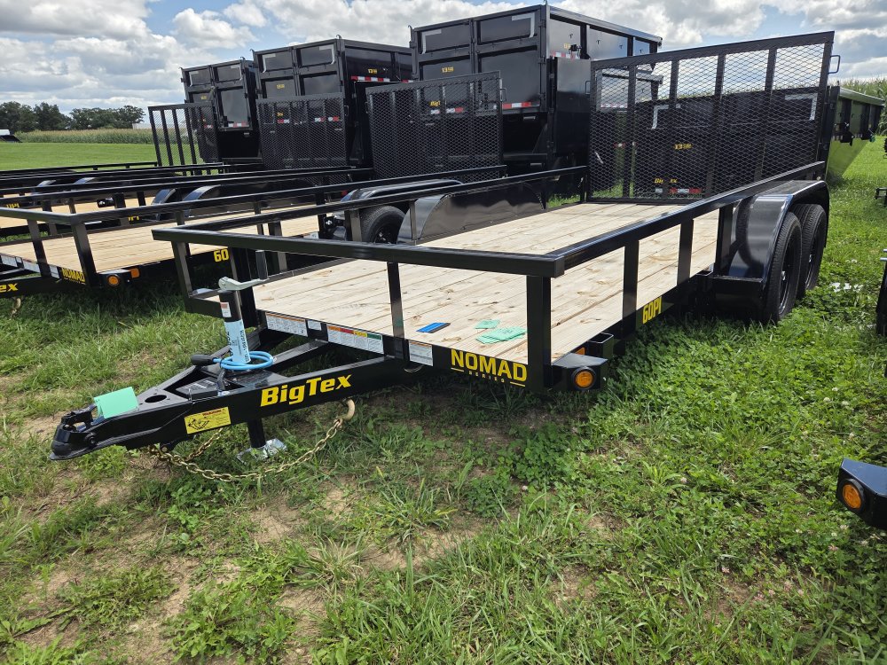 6.4'x14' Big Tex Trailers Utility 60PI-14