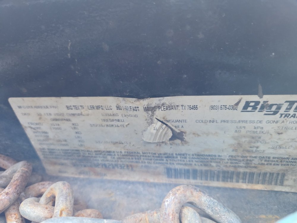 RENTAL: 7'x20' Big Tex Trailers Equipment/Tilt