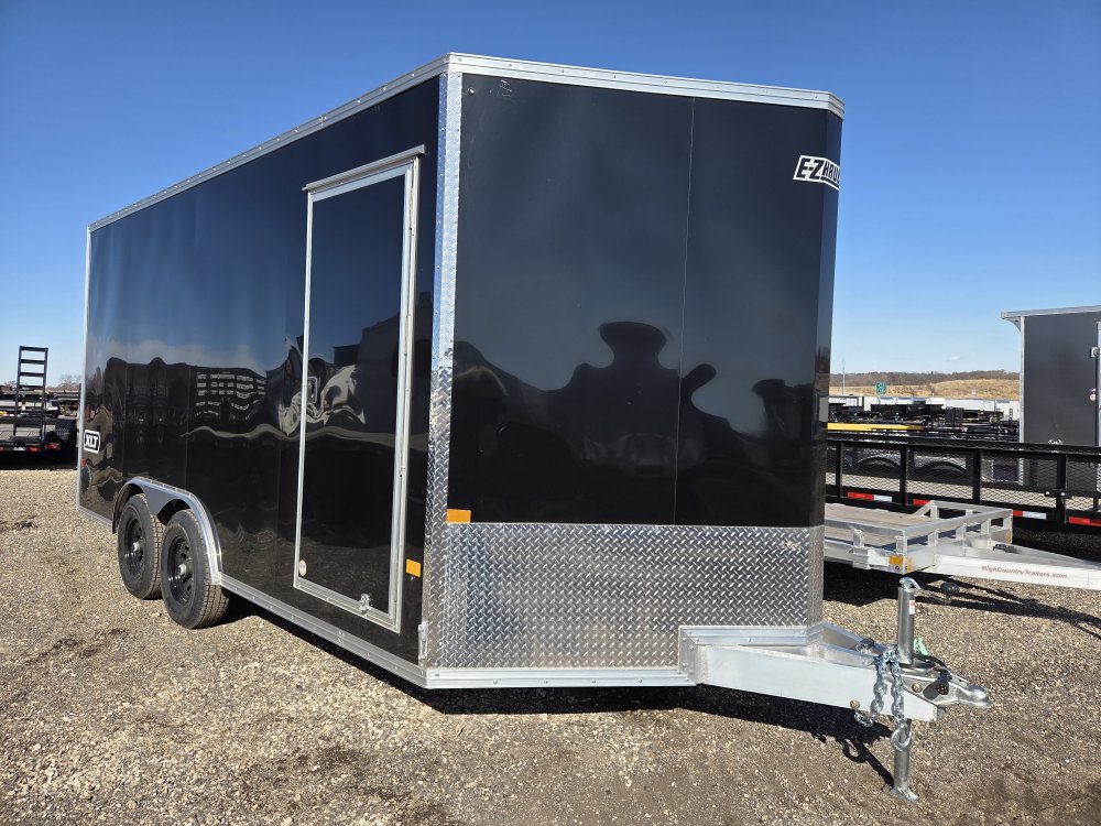 8.5'x16' Alcom Enclosed Cargo EZEC8.5X16CH-XLT-P 10K 85"