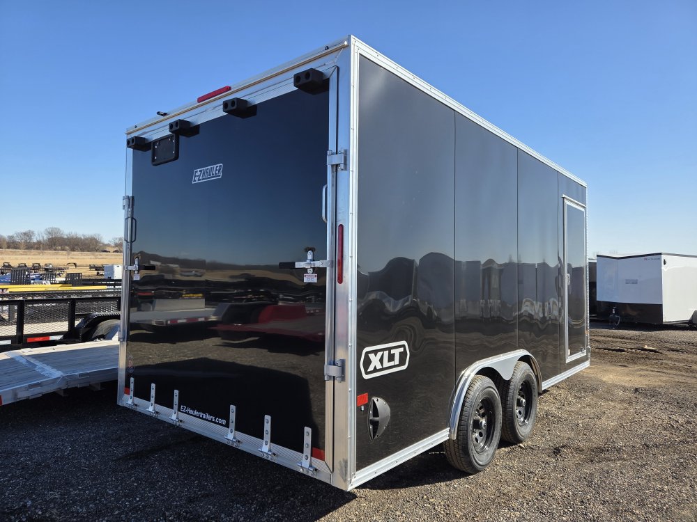 8.5'x16' Alcom Enclosed Cargo EZEC8.5X16CH-XLT-P 10K 85"