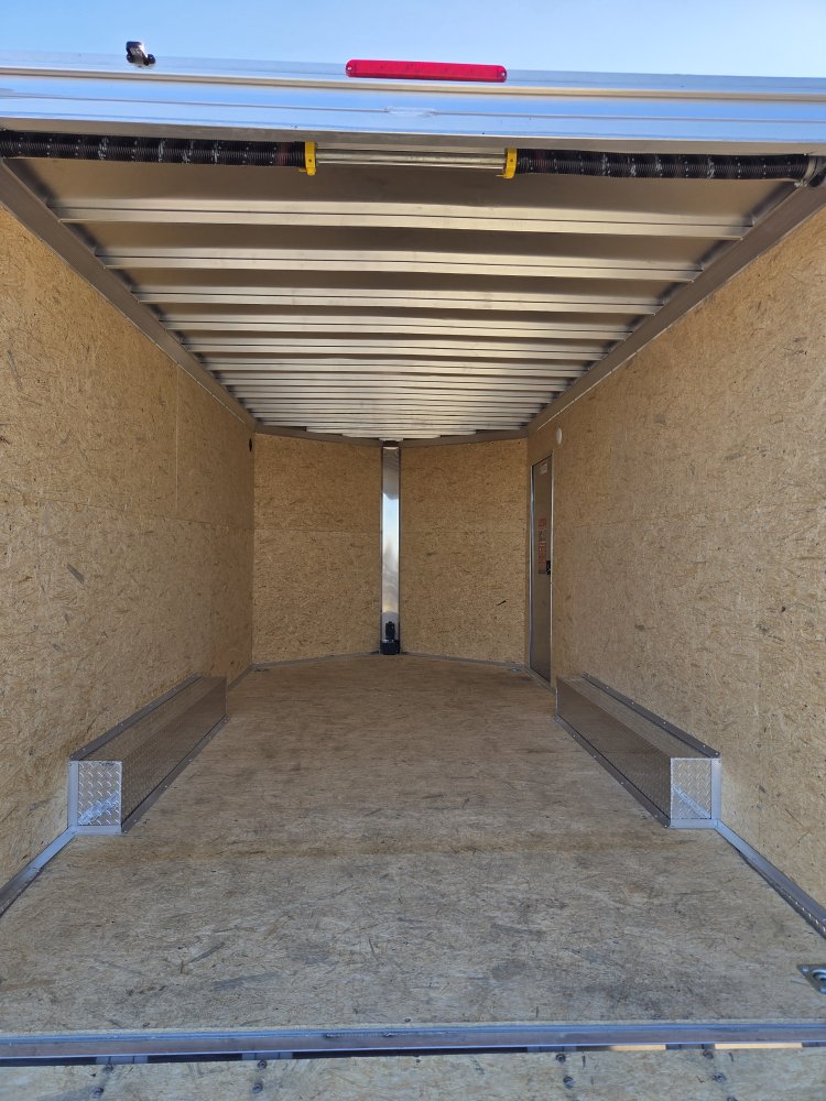 8.5'x16' Alcom Enclosed Cargo EZEC8.5X16CH-XLT-P 10K 85"