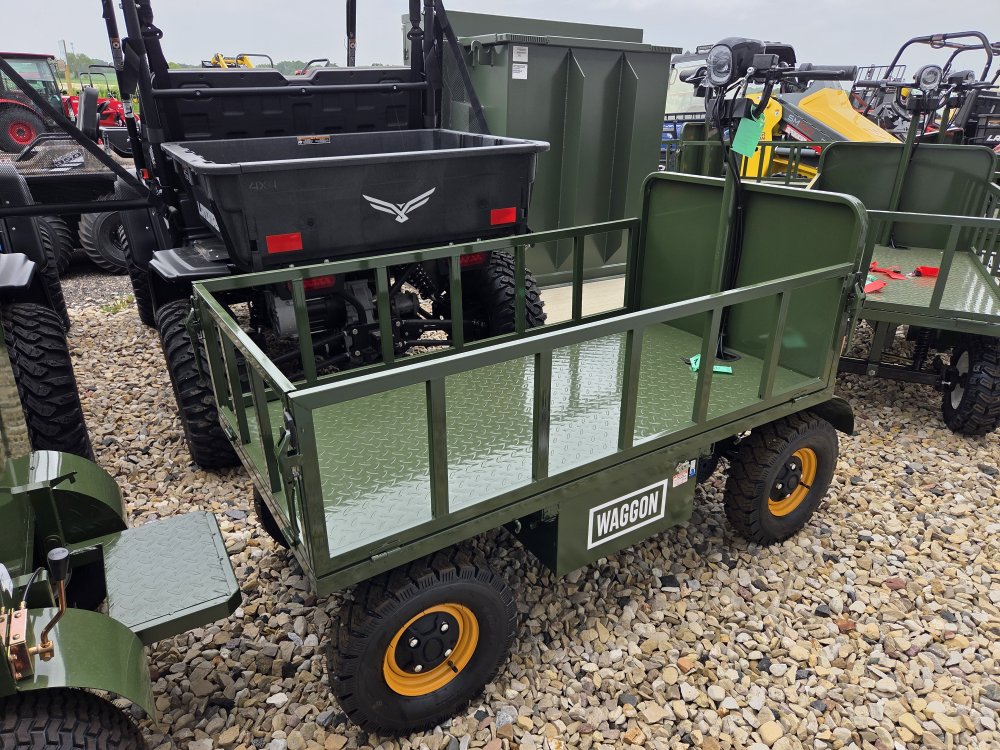 WAGGON Signature Edition 1000W Electric Utility Cart