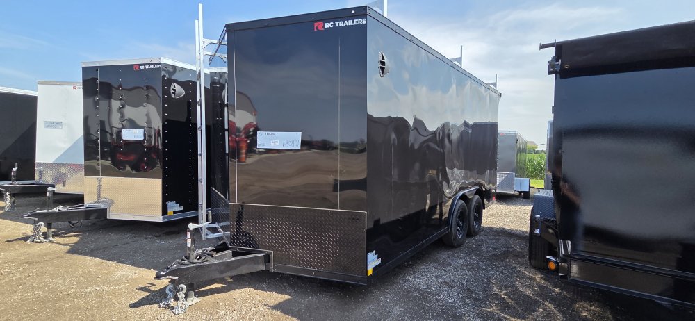 7'x16' RC Trailers Enclosed Cargo 7'