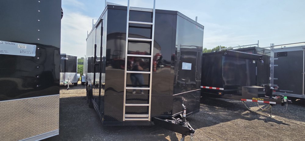 7'x16' RC Trailers Enclosed Cargo 7'