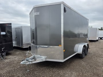 7'x14' Alcom Enclosed Cargo XPRESS7X14XLT-P 85"