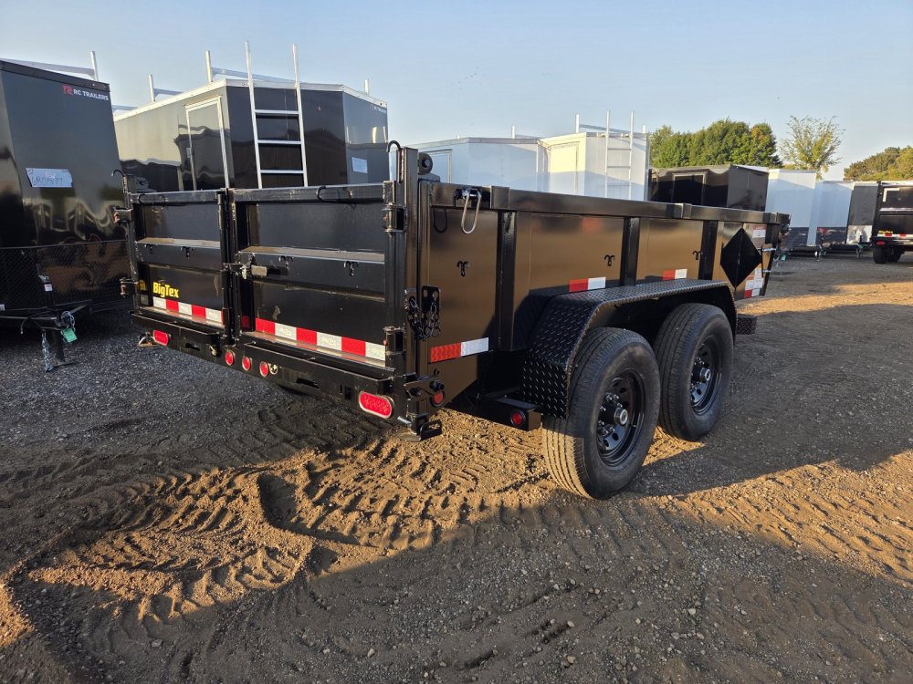 7'x12' Big Tex Trailers Dump 14LP-12 24"