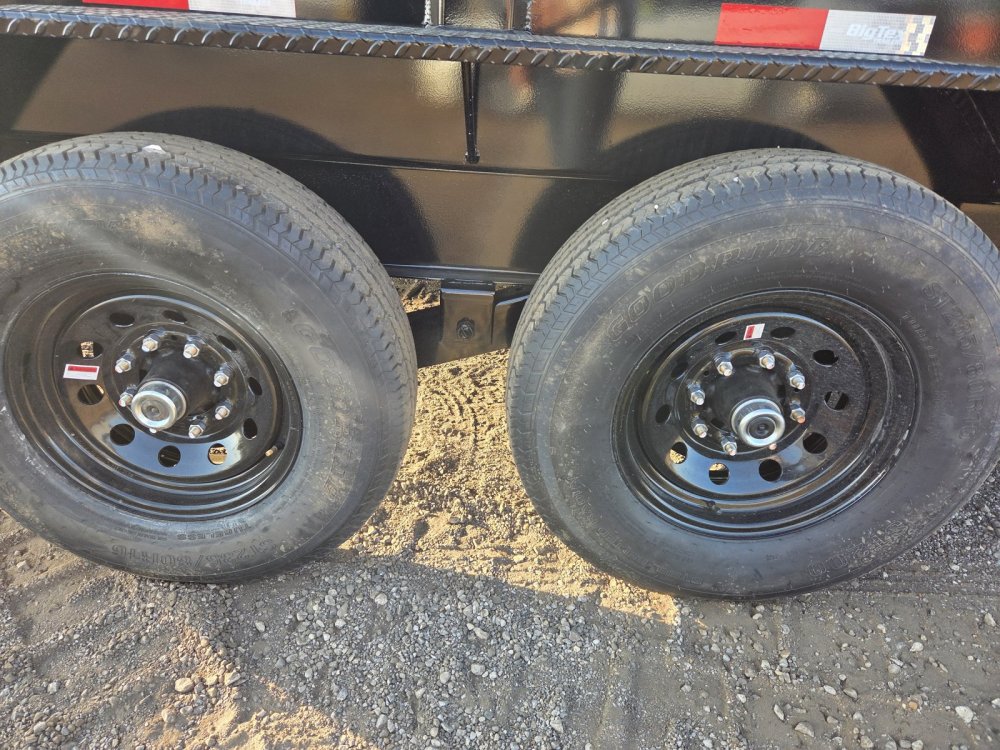 7'x12' Big Tex Trailers Dump 14LP-12 24"