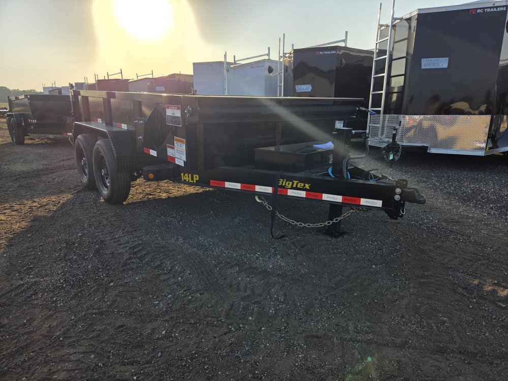 7'x12' Big Tex Trailers Dump 14LP-12 24"
