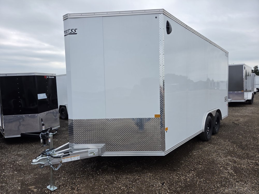 8.5'x16' Alcom Enclosed Cargo XPRESS 8.5X16 CH XLT 85"
