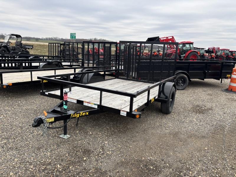 2024 Big Tex Trailers 35SA-10 Utility Trailer 7x10 (77" Wide)