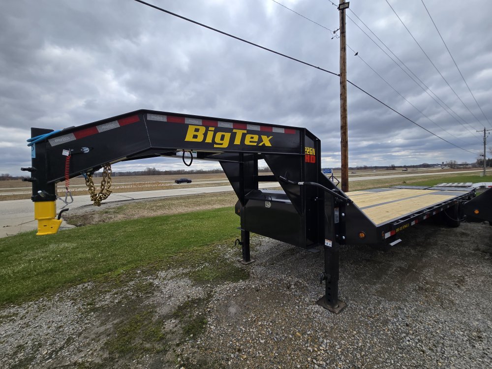 22GN-25+5 Big Tex Deckover/Gooseneck 22GN-25+5