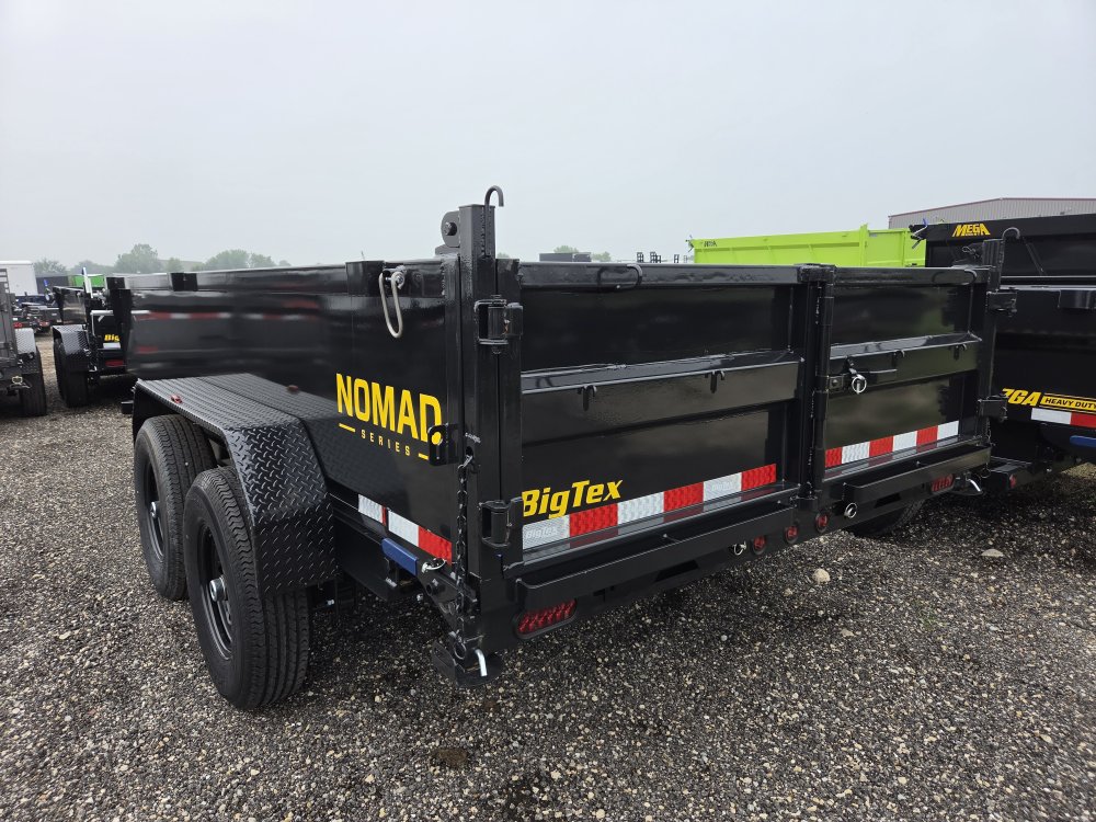 7'x14' Big Tex Dump 14LX-14 2'