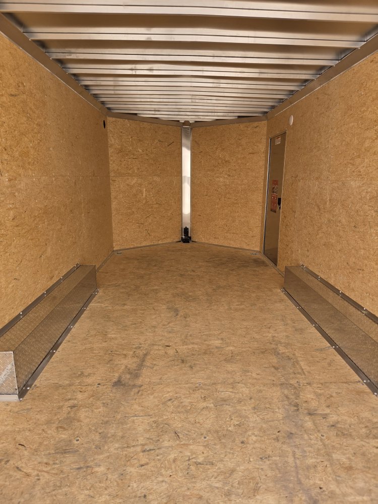 8.5'x16' Alcom Enclosed Cargo XPRESS8.5X16CH XLT-P LMFL25 85"
