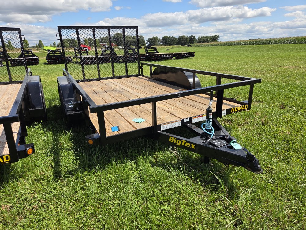 6.4'x12' Big Tex Trailers Utility 60PI-12