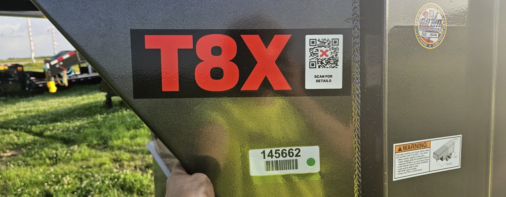 7'x24' Maxx-D Equipment/Tilt T8B10224G