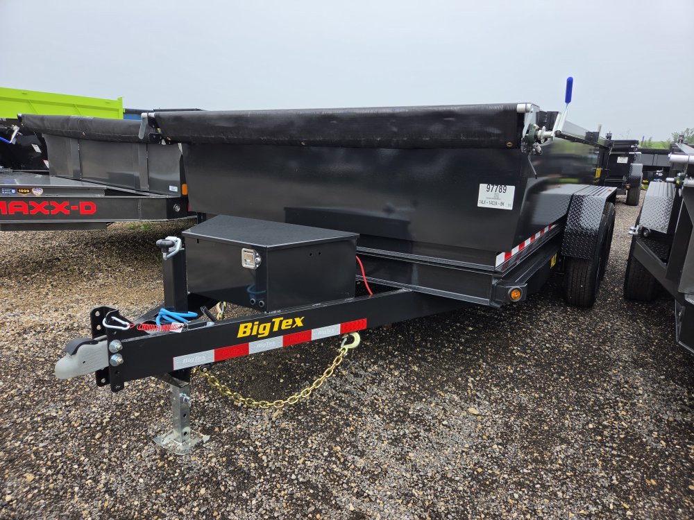7'x14' Big Tex Dump 14LX-14 2'