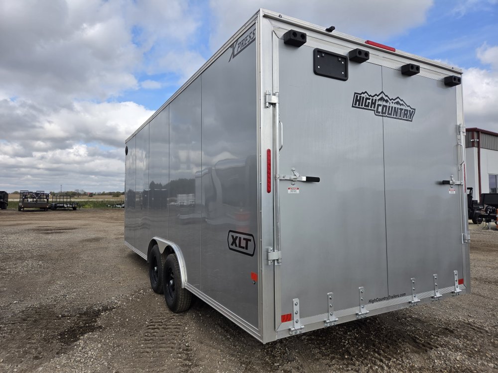 8.5'x20' Alcom Enclosed Cargo XPRESS8.5X20CH-XLT-P 85"