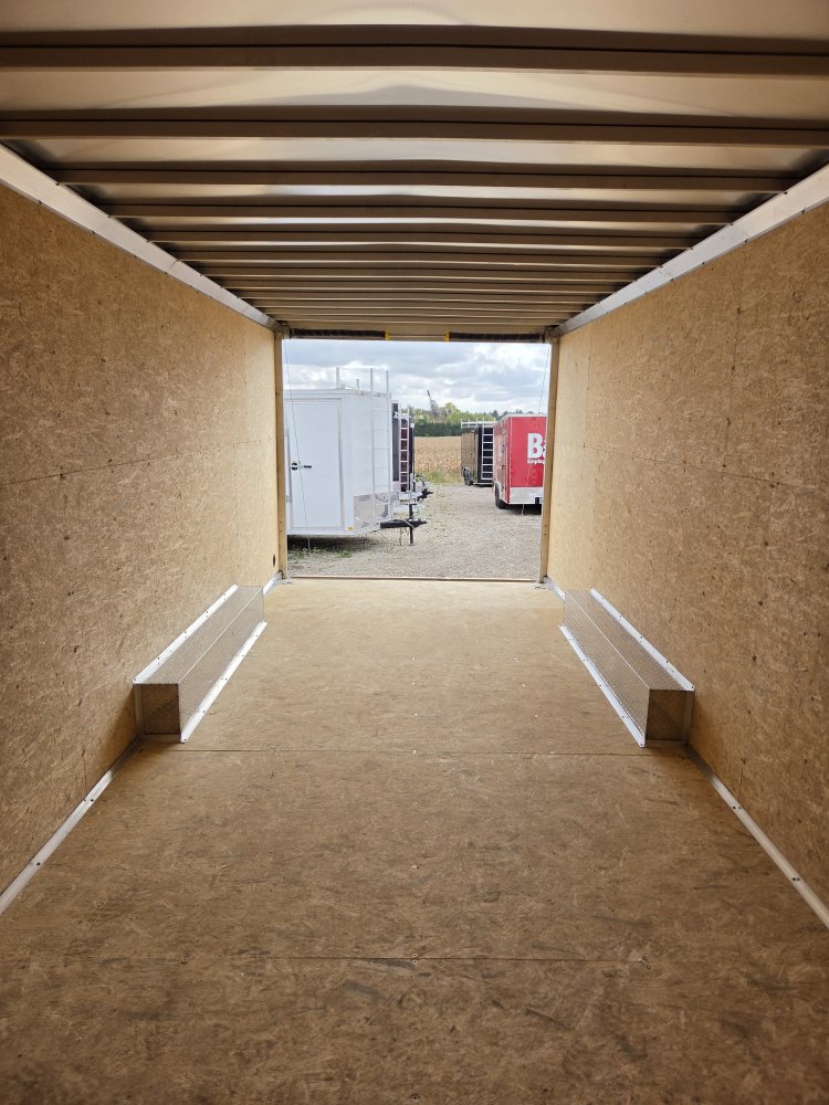 8.5'x20' Alcom Enclosed Cargo XPRESS8.5X20CH-XLT-P 85"