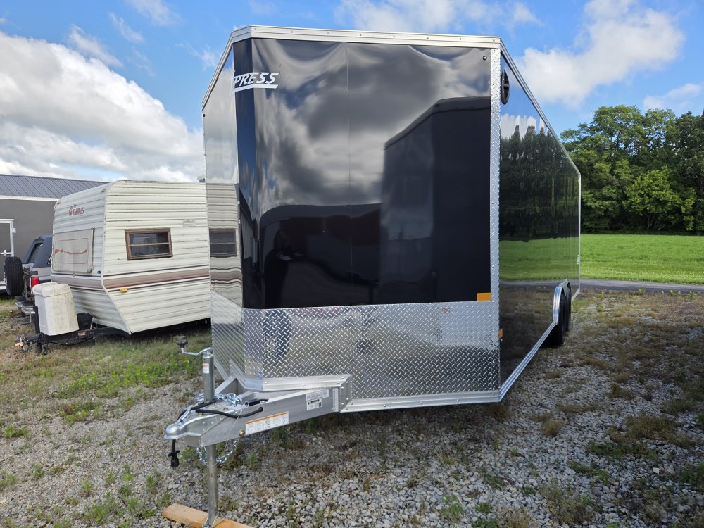 8.5'x24' Alcom Enclosed Cargo XPRESS8.5X24CH-XLT-P 82"