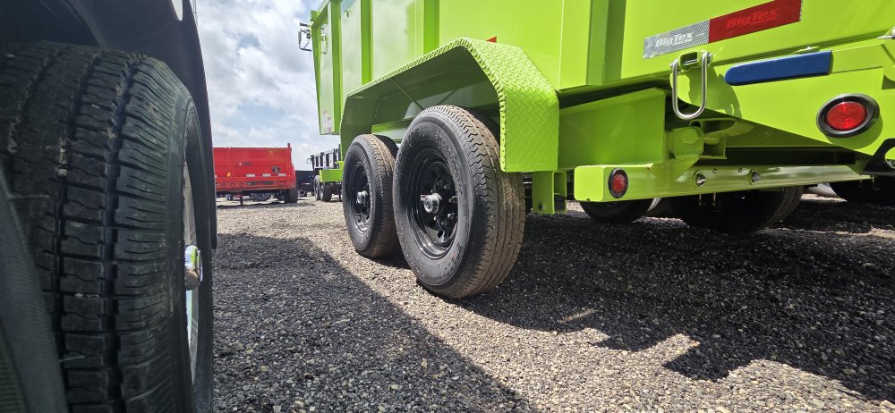 7'x14' Big Tex Trailers Dump 4'