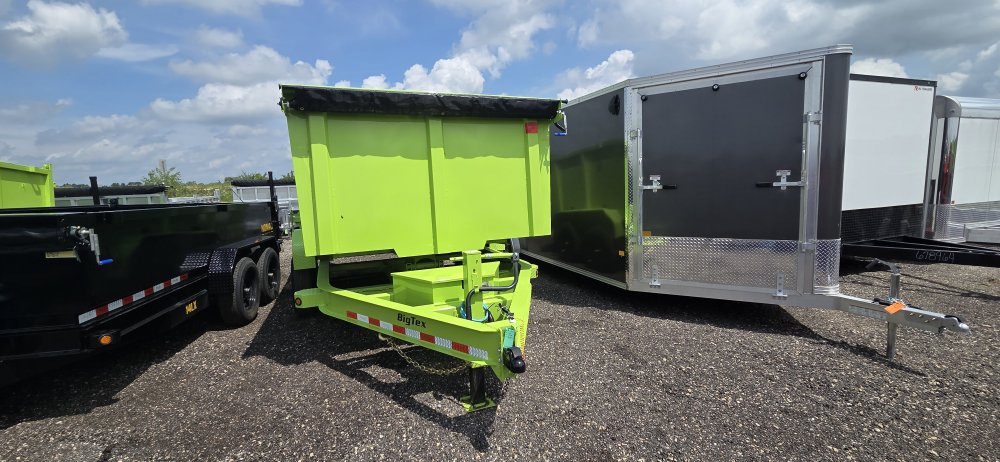 7'x14' Big Tex Trailers Dump 4'