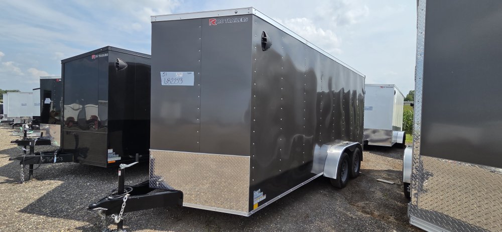 7'x16' RC Trailers Enclosed Cargo 7x16 RWT 78"