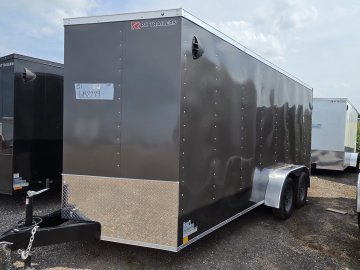 7'x16' RC Trailers Enclosed Cargo 7x16 RWT 78"