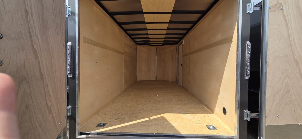 7'x16' RC Trailers Enclosed Cargo 7x16 RWT 78"