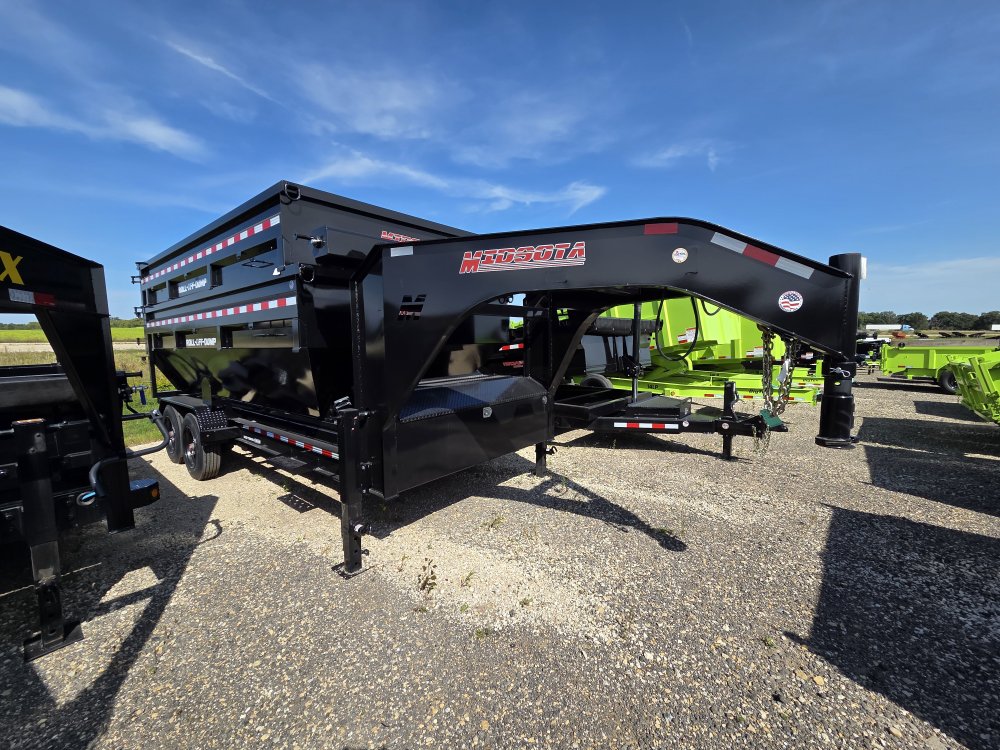 7'x16' Midsota Roll-Off Dump NBRC8216-GN-176 6'